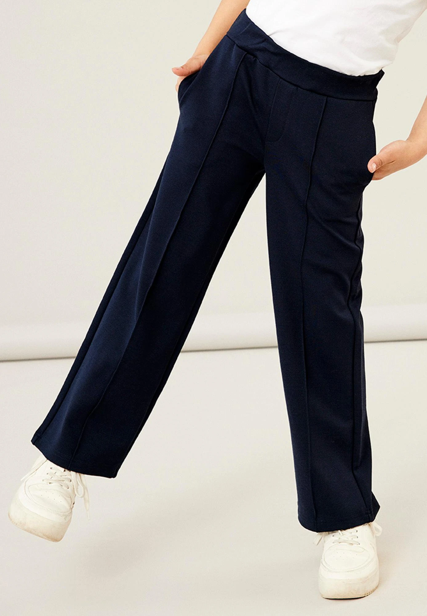 NAME IT Nkfidalina Wide Pant- Broek - Dark Sapphire 1 NAME IT Nkfidalina Wide Pant- Broek - Dark Sapphire