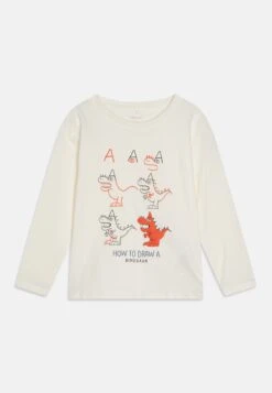 NAME IT Nmmteis Ls Box - Longsleeve - White Alyssum