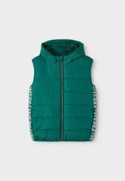NAME IT Puffer - Bodywarmer - Forest Biome -NAME IT Winkel c6bb5e955d814356b4cf1fdcb272aee7