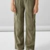 NAME IT Straight Fit - Cargobroek - Deep Lichen Green