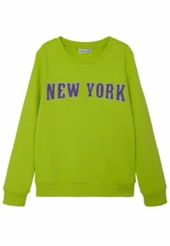 NAME IT New York - Sweater - Acid Lime