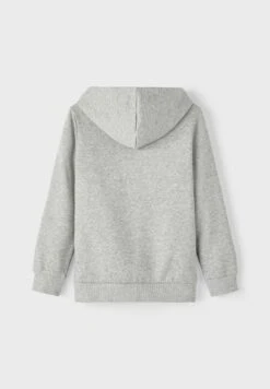 NAME IT Nkmleco Ls Wh Bru Noos - Hoodie - Grey Melange -NAME IT Winkel c99162775c794c4c96ee8428df3bfe60