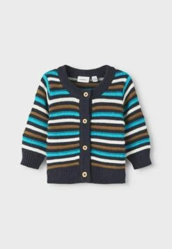 NAME IT Gestreiftes - Vest - Dark Sapphire -NAME IT Winkel cb6868bdd49d451f8189702b1a9c24a2