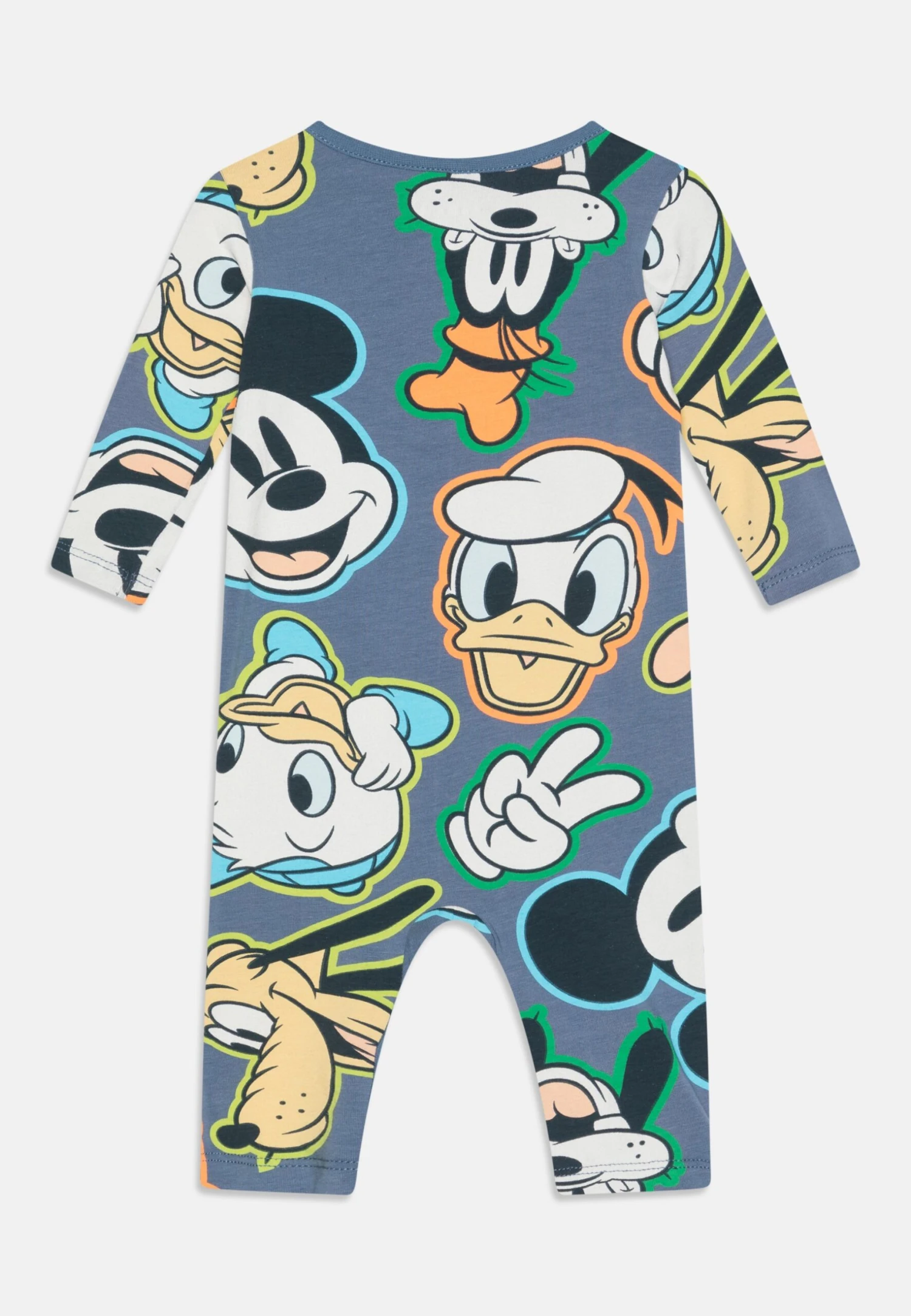 NAME IT Nbmjesi Mickey Unisex - Jumpsuit - Bluefin 2 NAME IT Nbmjesi Mickey Unisex - Jumpsuit - Bluefin - Afbeelding 2