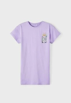 NAME IT Kurzärmeliges - T-Shirt Print - Sand Verbena -NAME IT Winkel cd83c2a6d4774837b039d7525bea6dcb