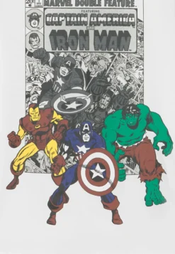 NAME IT Nkmnill Marvel - T-Shirt Print - White Alyssum -NAME IT Winkel ce28eff040e54c80b09fe3728f6be3b2 scaled