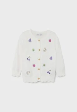 NAME IT Nmfdelana Ls - Vest - Bright White -NAME IT Winkel d11fa38fad8d4e54ae3958ee89e0f3c7