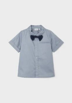 NAME IT Nmmdefalle Ss - Overhemd - Dusty Blue -NAME IT Winkel d134896ef29347f8965e2f65ec0d5bcd