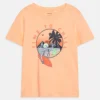 NAME IT Nkmficolaj Box - T-Shirt Print - Peach Nectar