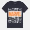 NAME IT Nkmmackin Marvel- T-Shirt Print - Dark Sapphire