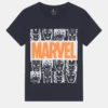 NAME IT Nkmmackin Marvel- T-Shirt Print - Dark Sapphire
