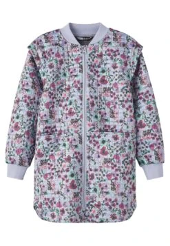 NAME IT Nkfmoon Long Flower Fo - Winterjas - Cosmic Sky