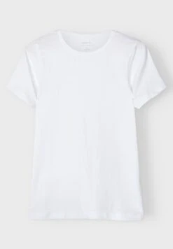 NAME IT Nkmt Slim 2Pack - T-Shirt Basic - Bright White -NAME IT Winkel dbcea8d172a94d3ebf598ecd04837a53