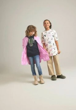 NAME IT T-Shirt Print - Buttercream