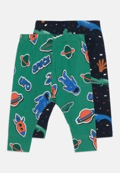 NAME IT Nbmlasse 2 Pack - Legging - Dark Sapphire/Fir