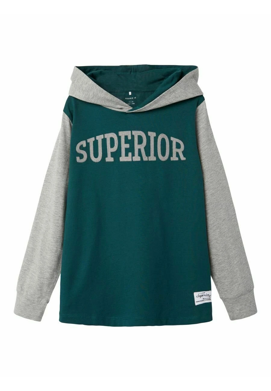 NAME IT Regular Fit - Hoodie - Sea Moss 1 NAME IT Regular Fit - Hoodie - Sea Moss