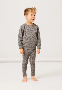 NAME IT Nmntekko Set Noos Unisex - Sweater - Grey