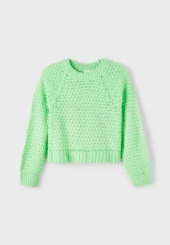 NAME IT Langarm - Trui - Green Ash -NAME IT Winkel e3c872177a9f4dfaa1dba2270f055241