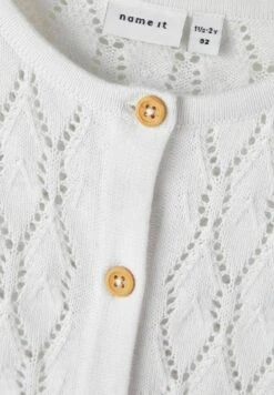 NAME IT Nmffalille Ls Card - Vest - Bright White -NAME IT Winkel e633ca7afaab4ef68bf1b7689338b37e