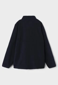 NAME IT Nknspektra Cardigan Unisex - Fleecejas - Dark Sapphire -NAME IT Winkel eba6a1851d7741e5be39febbc1cb4671
