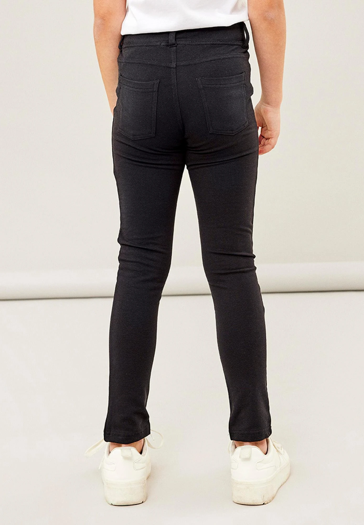 NAME IT Nkf Javi Solid - Broek - Black 2 NAME IT Nkf Javi Solid - Broek - Black - Afbeelding 2