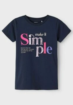 NAME IT Regular Fit - T-Shirt Print - Dark Sapphire -NAME IT Winkel ec5e8bbadb1e492f82193df46b67d5a8
