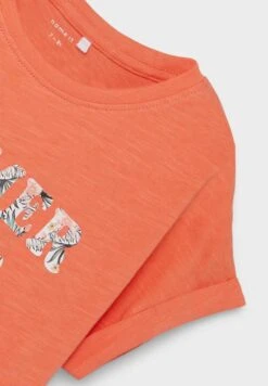 NAME IT Nkffamma - T-Shirt Print - Coral -NAME IT Winkel ed385db0e88342eaa1267578c3638975