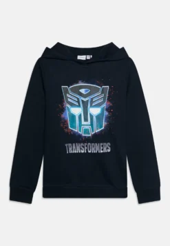 NAME IT Nkmjun Transformers - Hoodie - Dark Sapphire