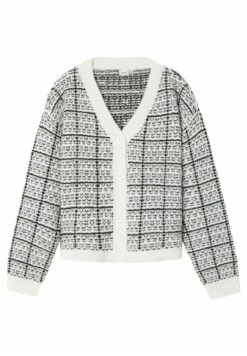 NAME IT Karo V-Ausschnitt - Vest - Jet Stream