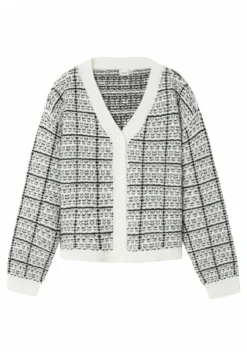 NAME IT Karo V-Ausschnitt - Vest - Jet Stream