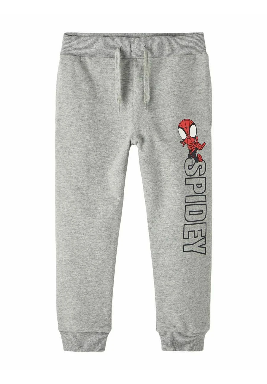 NAME IT Jubi Spidey Unb Mar - Broek - Grey Melange 1 NAME IT Jubi Spidey Unb Mar - Broek - Grey Melange
