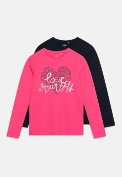 NAME IT Nkfviolet Loose 2 Pack - Longsleeve - Pink Flambé