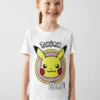 NAME IT Nkfjunna Pokemon Sky Unisex - T-Shirt Print - White Alyssum