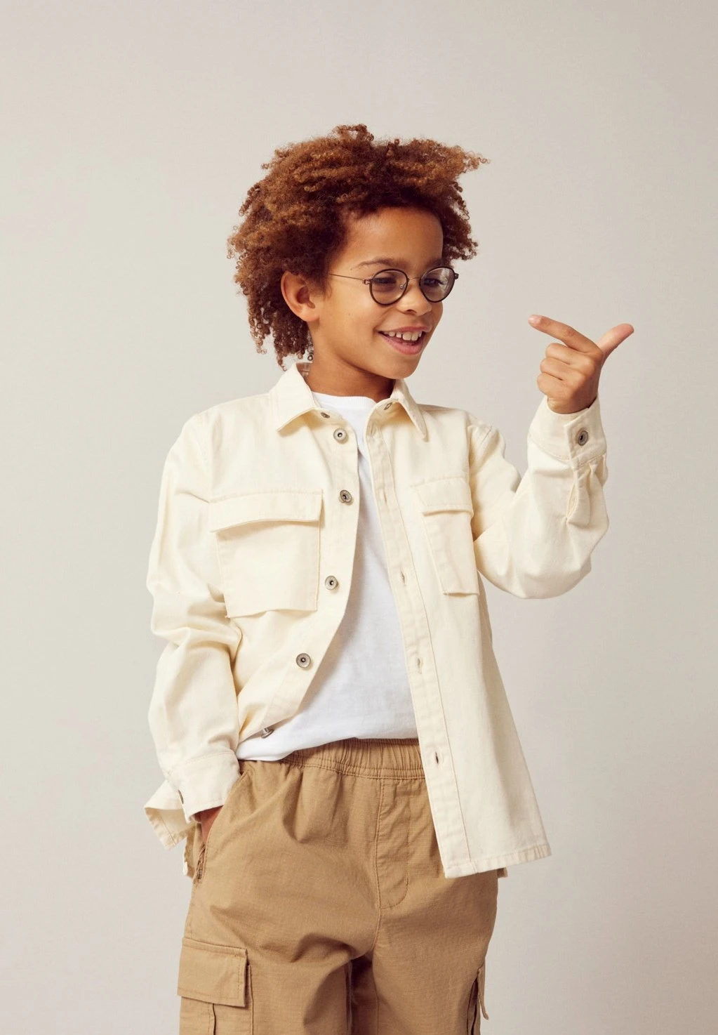 NAME IT NkmtypeShirt- Jas - Turtledove 1 NAME IT NkmtypeShirt- Jas - Turtledove