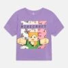NAME IT Nkffyanna Minecraft Loose - T-Shirt Print - Sand Verbena
