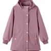 NAME IT Buttons Long - Parka - Pink